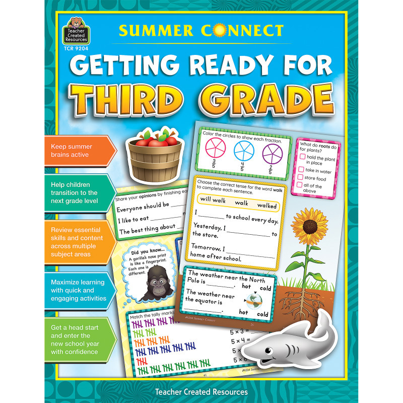 TEACHER CREATED RESOURCES Teacher Created Resources® Summer Connect: Getting Ready for Third Grade