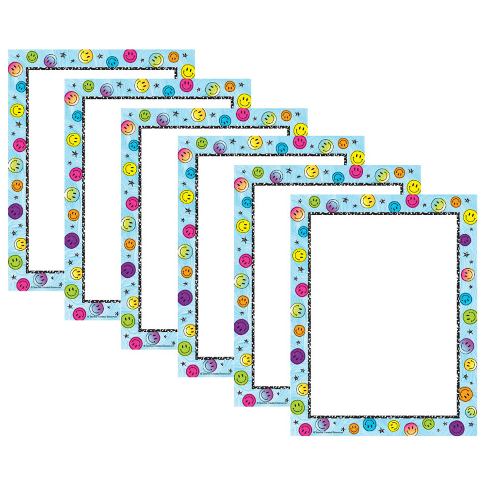 TEACHER CREATED RESOURCES Teacher Created Resources® Brights 4Ever Computer Paper, 50 Sheets Per Pack, 6 Packs