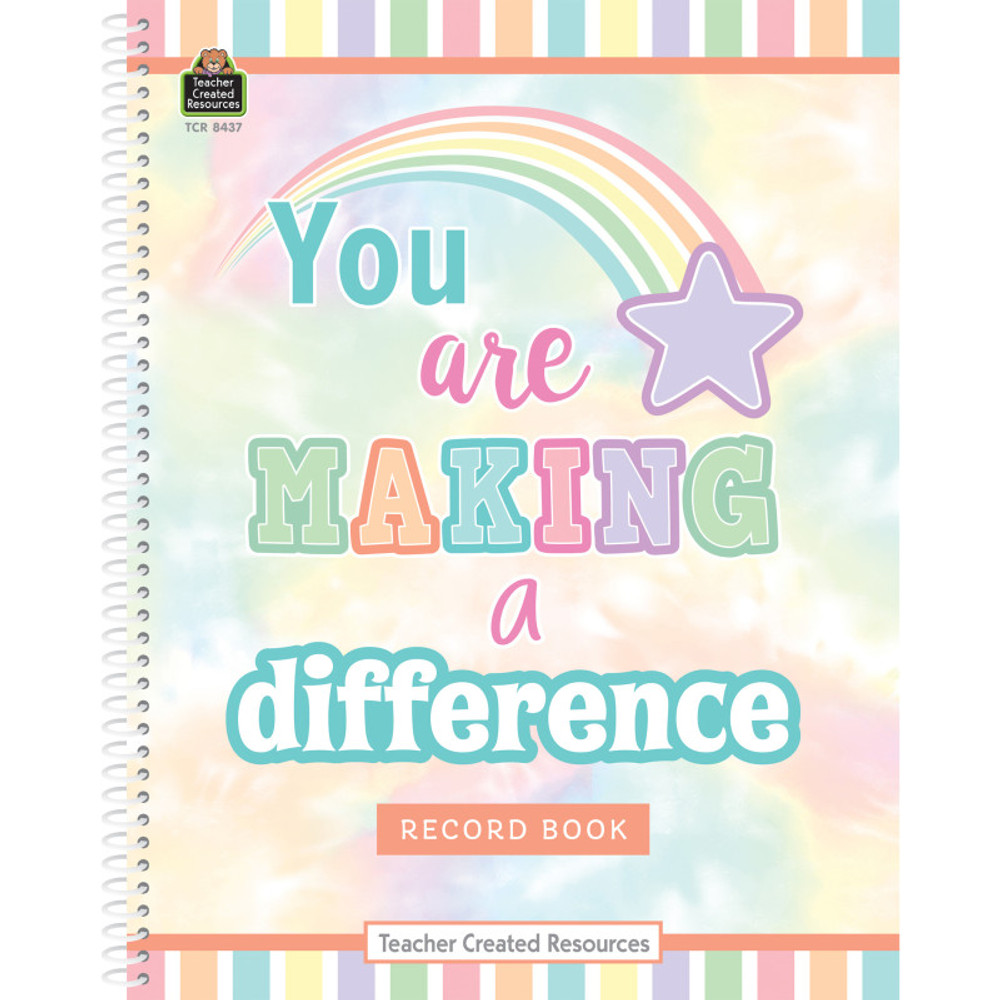 TEACHER CREATED RESOURCES Teacher Created Resources® Pastel Pop Record Book