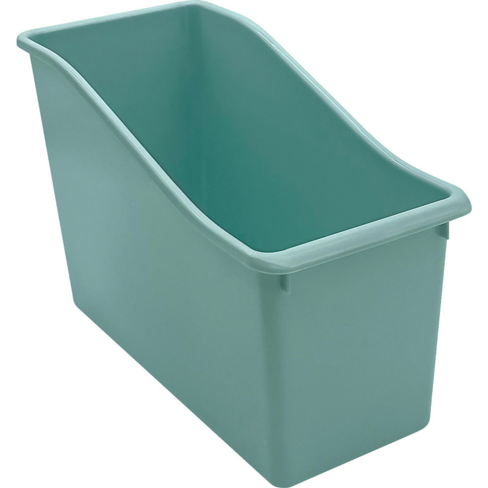 TEACHER CREATED RESOURCES Teacher Created Resources® Plastic Book Bin, Calming Blue