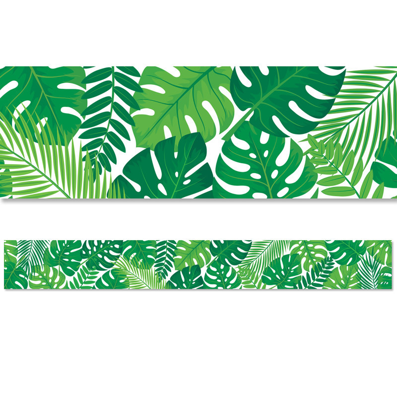 CREATIVE TEACHING PRESS Creative Teaching Press® Tropical Leaves EZ Border, 48 Feet