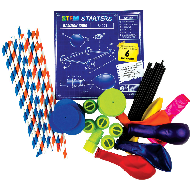 TEACHER CREATED RESOURCES Teacher Created Resources® STEM Starters, Balloon Cars