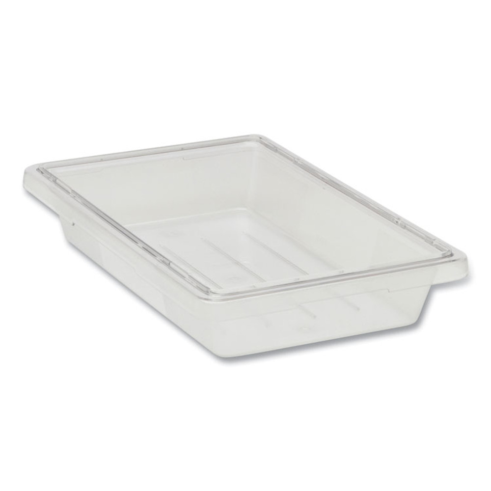 RUBBERMAID COMMERCIAL PROD. 3304 CLE Food/Tote Boxes, 5 gal, 12 x 18 x 9, Clear, Plastic