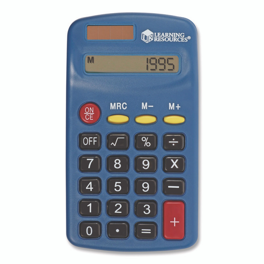 LEARNING RESOURCES LER0038 Primary Calculator, 8-Digit, LCD, 10 Calculators