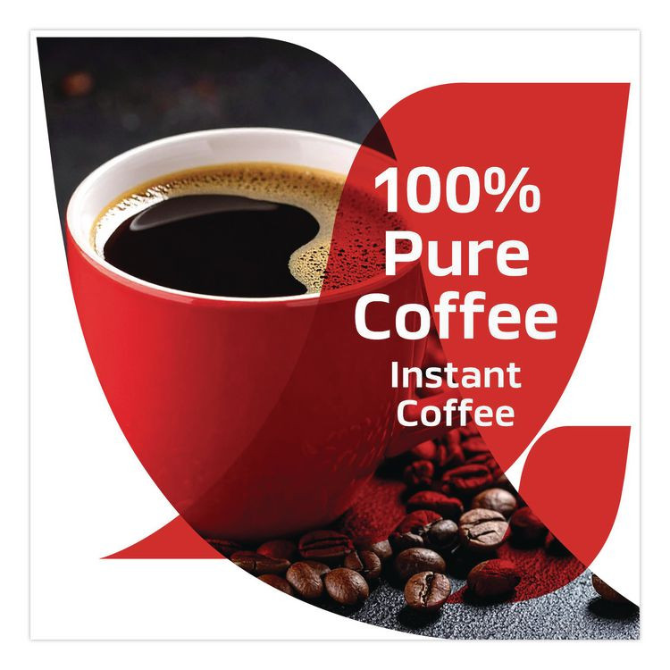 NESTLE Nescafé® 22002635 Clasico Dark Roast Instant Coffee, 21 oz Jar, 2/Carton