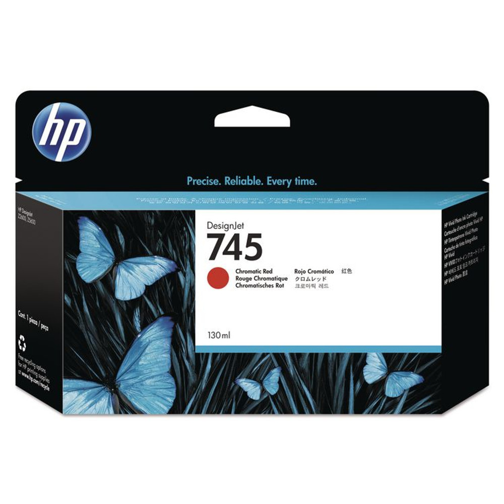 HP INC F9K00ACT HP 745, (F9K00A) Chromatic Red Original Ink Cartridge, 20/Carton