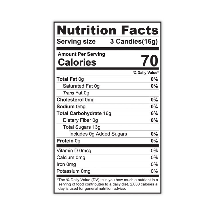 COLOMBINA S.A. 26900012 Peppermint Starlight Mints, 5 lb Bag