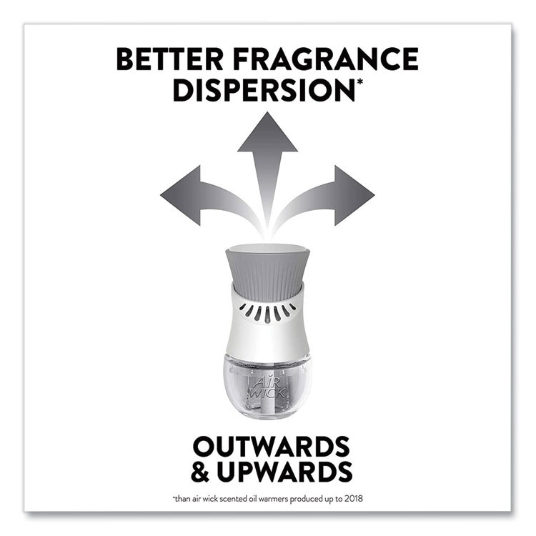 RECKITT BENCKISER Air Wick® 79717PK Scented Oil Refill, Fresh Waters, 0.67 oz, 2/Pack