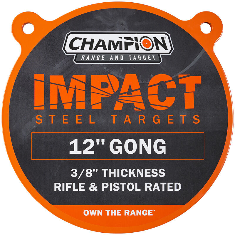 Champion Tactical 44912C Impact Steel Gong Targets