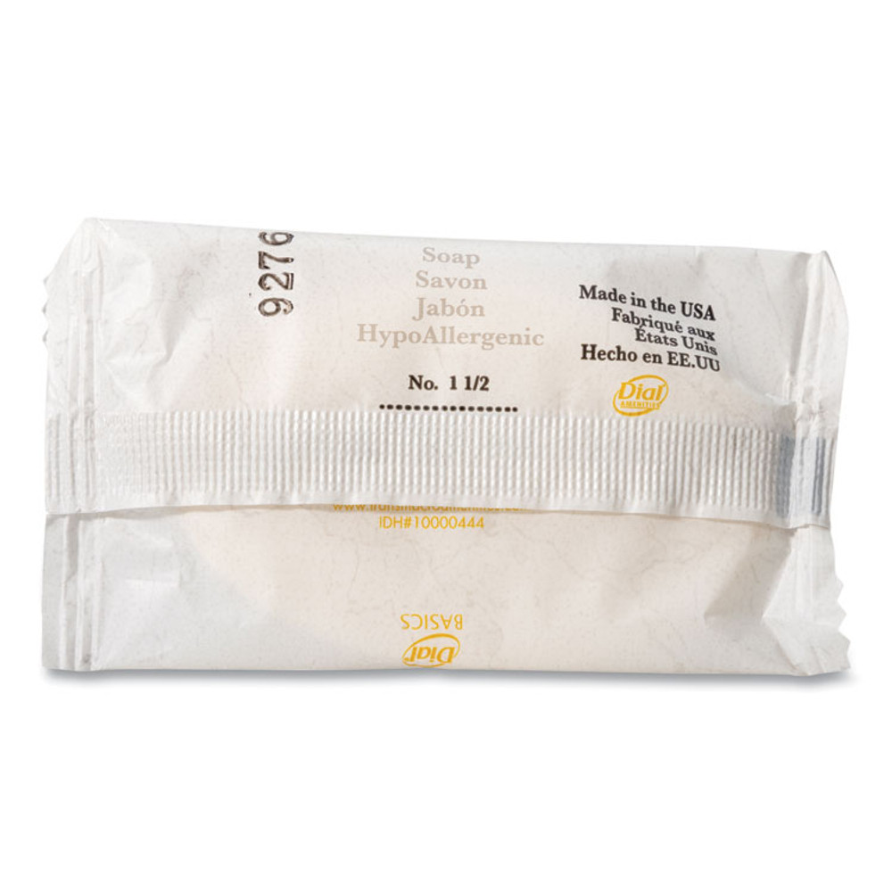 TRANSMACRO AMENITIES Dial® 06010A Cleansing Soap, Pleasant Scent, # 1 1/2, 500/Carton