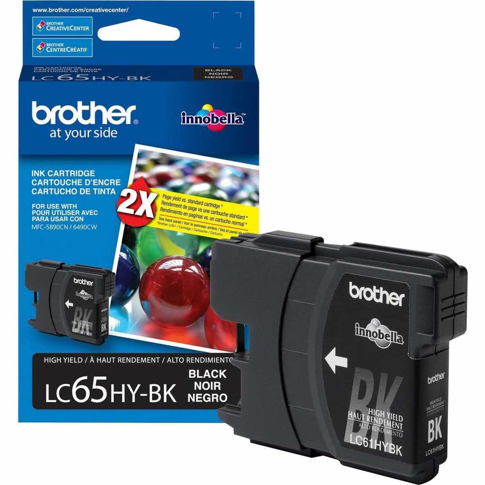 Brother Industries, Ltd Brother LC65HYBK Brother LC65HYBK Original Ink Cartridge
