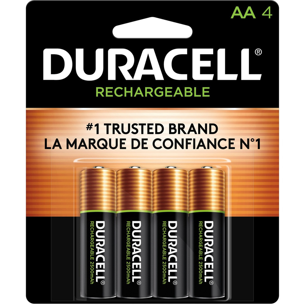 Duracell Inc. Duracell NLAA4BCD Duracell StayCharged AA Rechargeable Batteries