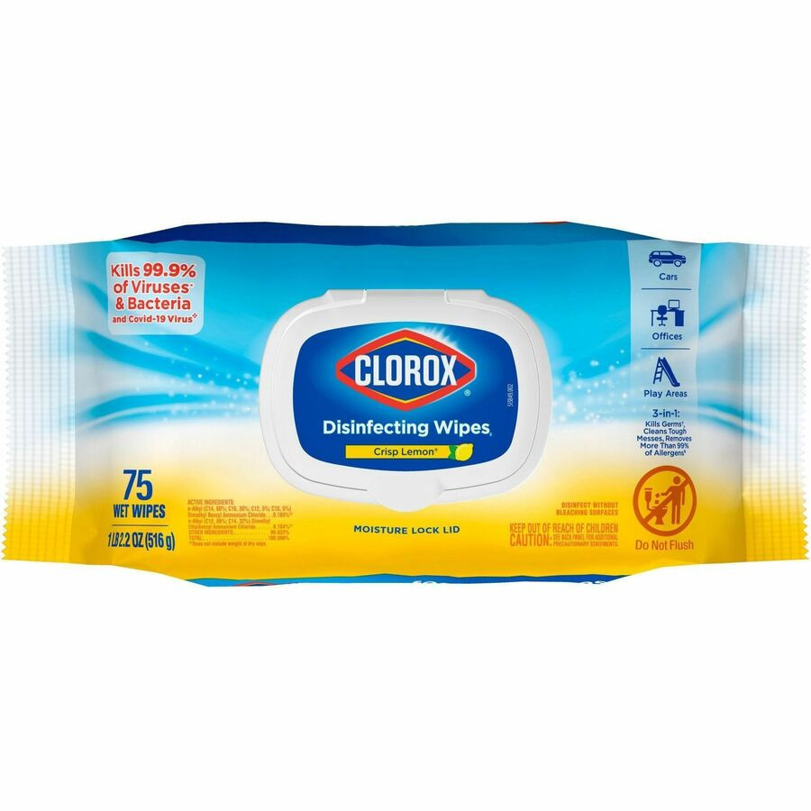 The Clorox Company Clorox 31404PL Clorox Disinfecting Cleaning Wipes