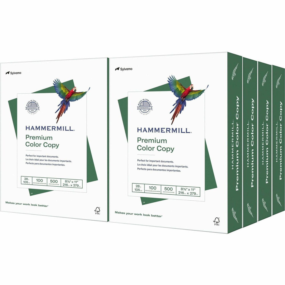 International Paper Company Hammermill 102467CT Hammermill Premium Color Copy Paper - White