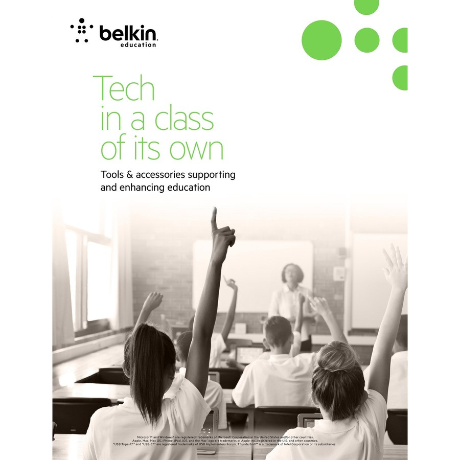 Belkin International, Inc Belkin B2B048 Belkin USB 3.0 to Gigabit Ethernet GbE Network Adapter 10/100/1000