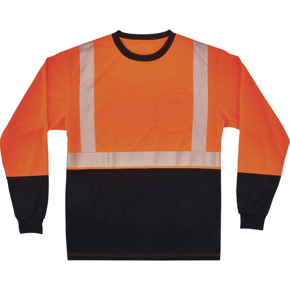 Tenacious Holdings, Inc GloWear 22688 GloWear 8281BK Type R Class 2 Front Long Sleeve T-Shirt
