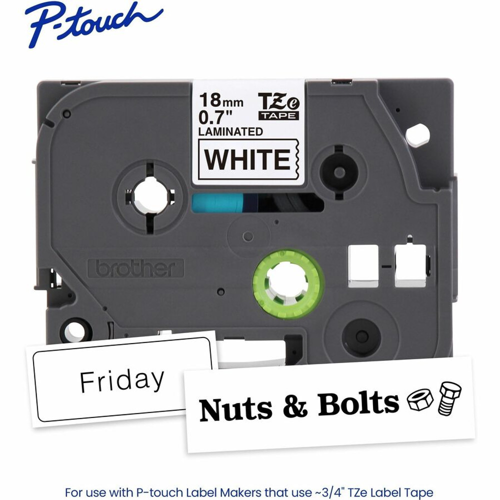 Brother Industries, Ltd Brother TZE241G Brother P-touch TZe Laminated Label Tape