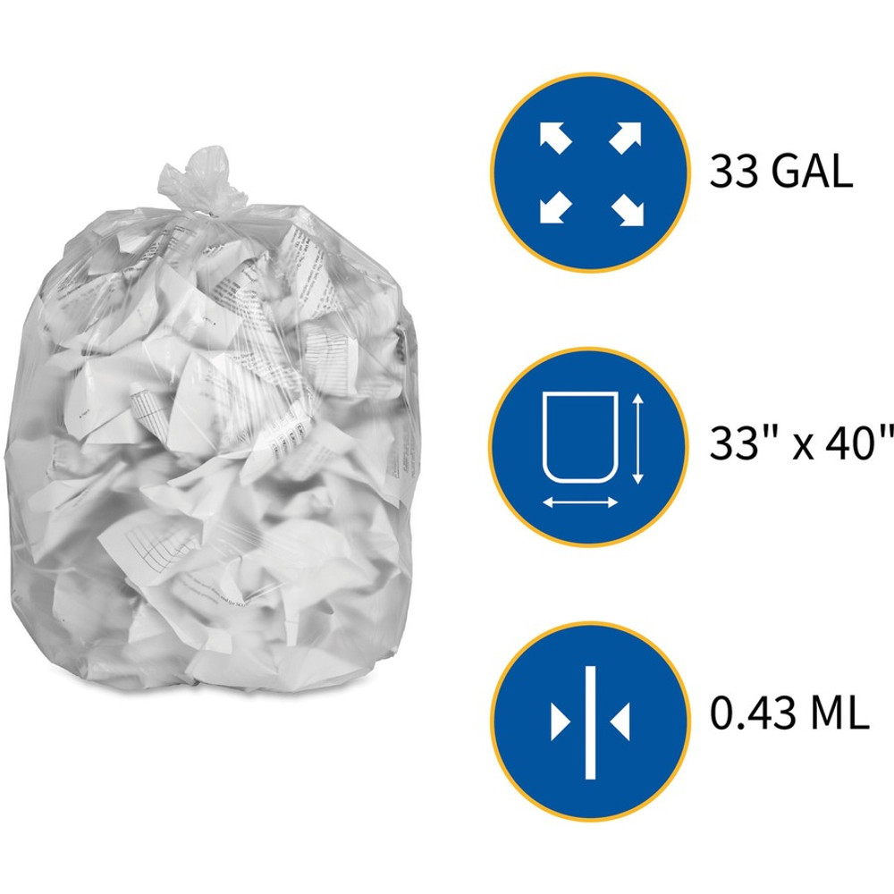 Genuine Joe 01757 Genuine Joe High-Density Can Liners