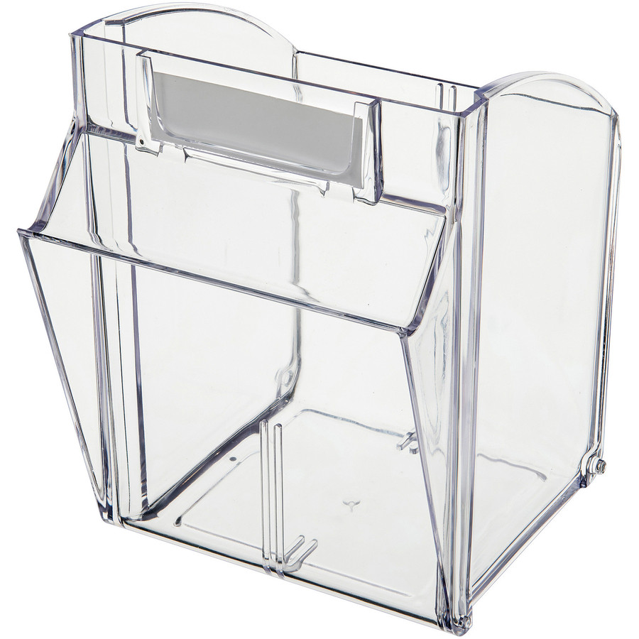 Deflecto, LLC Deflecto 20404OP Deflecto Tilt Bin Interlocking Multi-Bin Storage Organizer