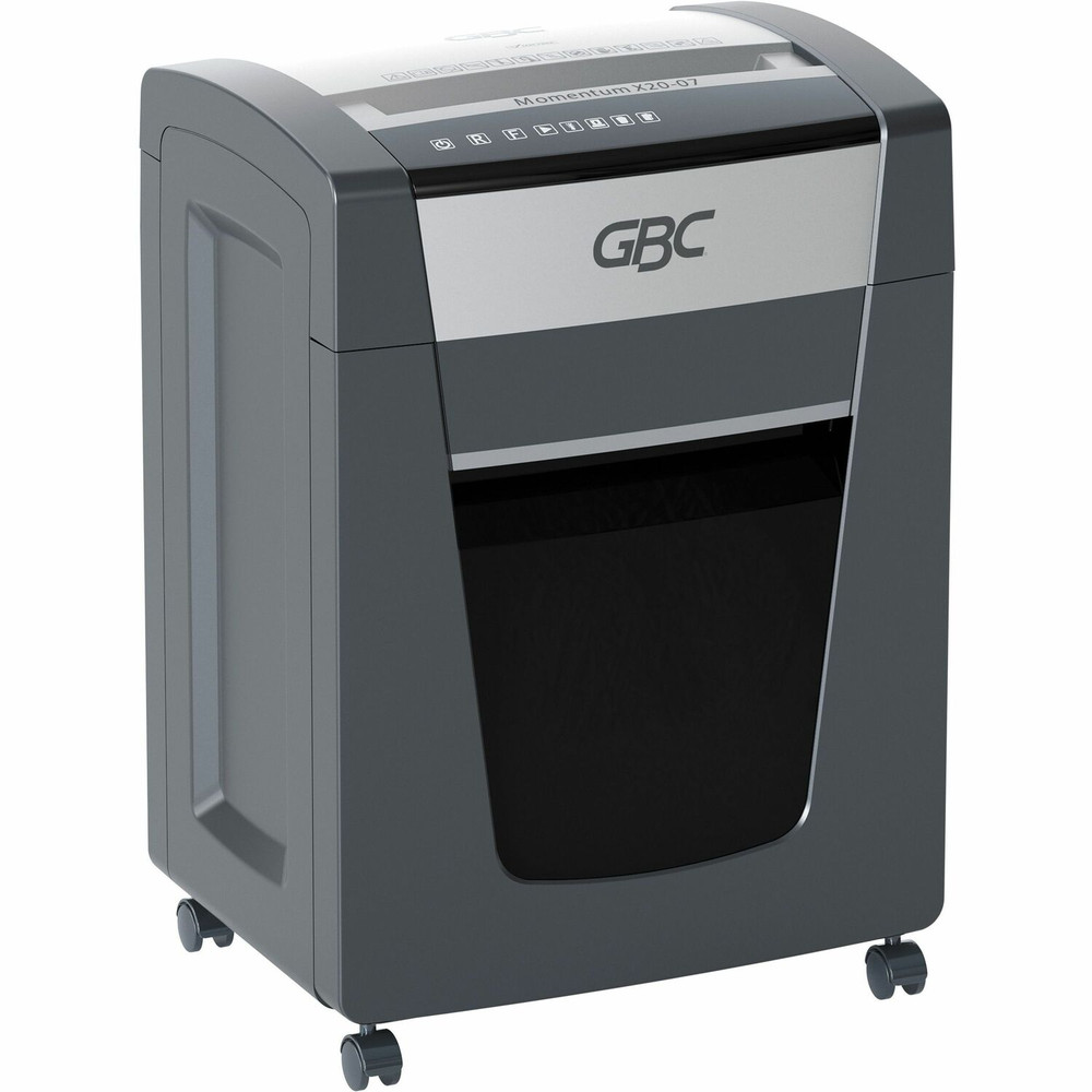 ACCO Brands Corporation GBC WSM177001 GBC Momentum Paper Shredder, X20-07, Micro-Cut, P-4, Anti-Jam, 20 Sheets ACCO Brands Corporation GBC WSM177001 GBC Momentum Paper Shredder, X20-07, Micro-Cut, P-4, Anti-Jam, 20 Sheets
