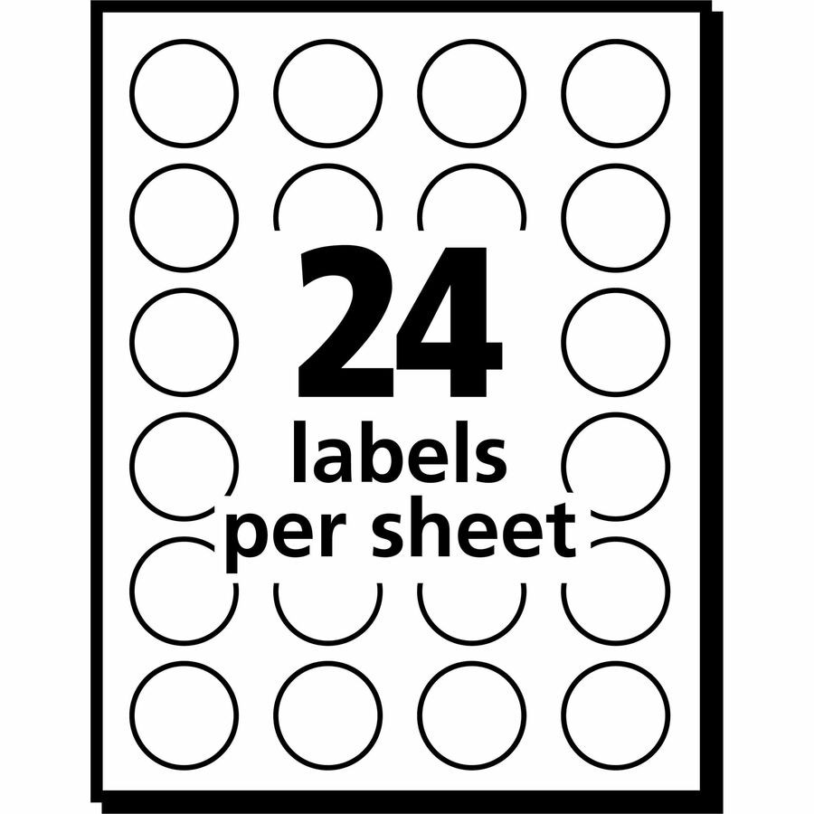 Avery Avery&reg; 5472 Avery&reg; Removable Print or Write Color Coding Labels