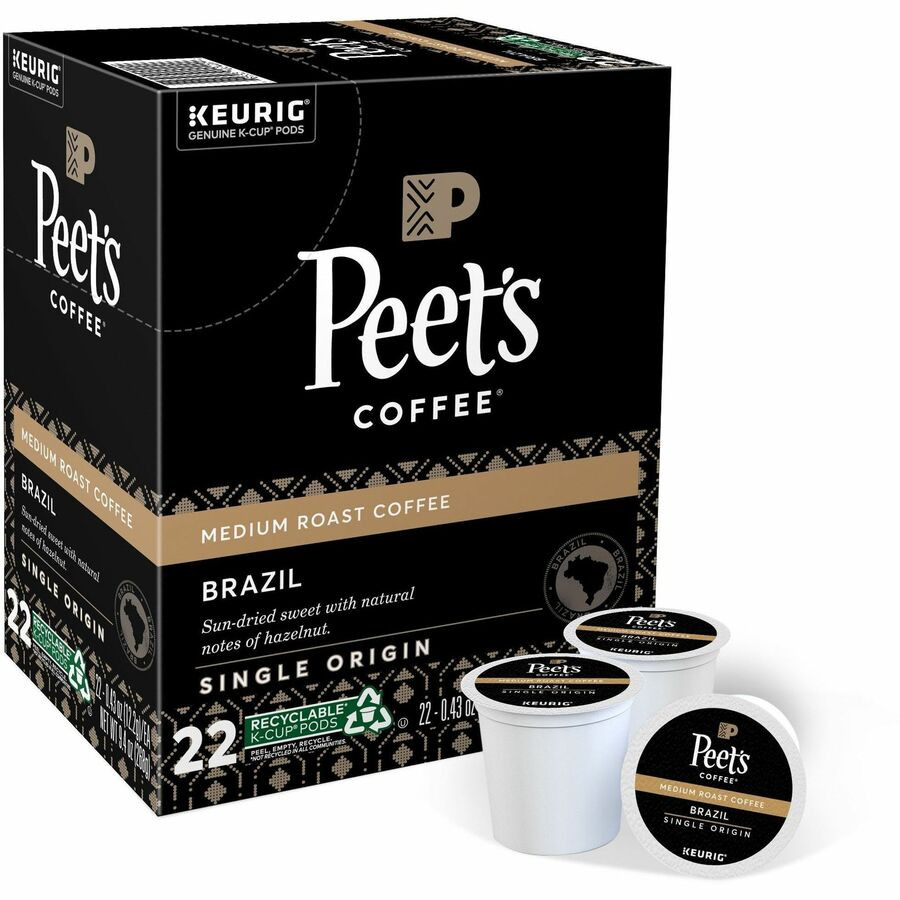 Keurig Dr Pepper Inc. Dr Pepper Snapple 2409 Peet's Coffee&reg; K-Cup Brazil Coffee