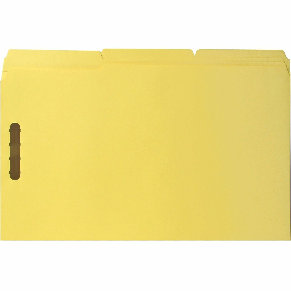 Business Source 17222 Business Source 1/3 Tab Cut Legal Recycled Fastener Folder