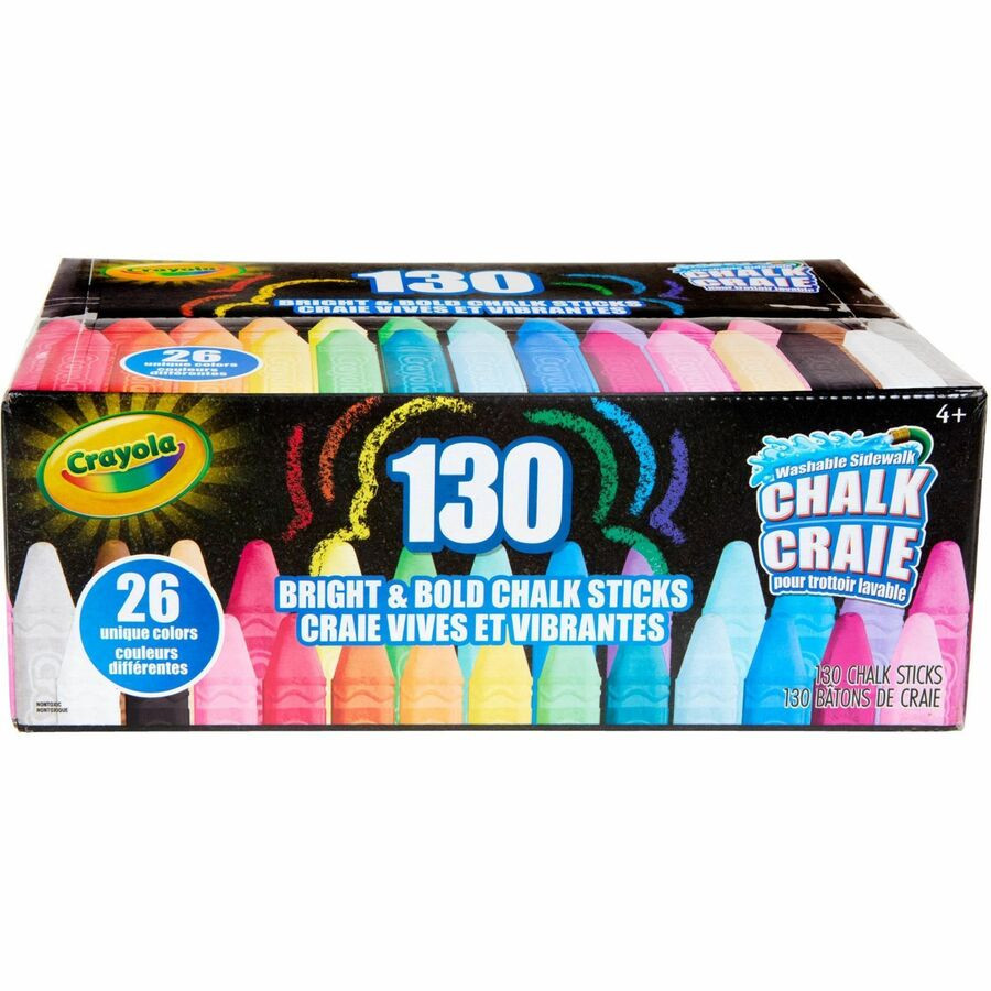 Crayola, LLC Crayola 510817 Crayola Washable Sidewalk Chalk