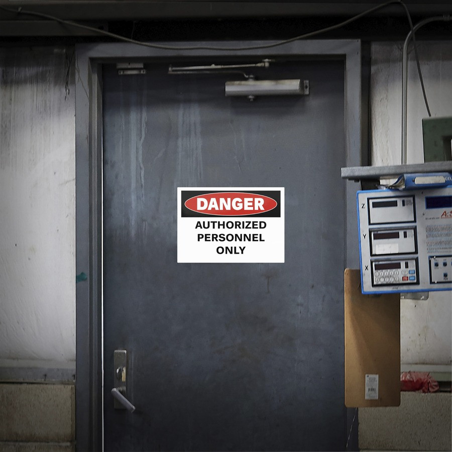 Avery Avery&reg; 61553 Avery&reg; Danger Header Printable Outdoor Vinyl Signs