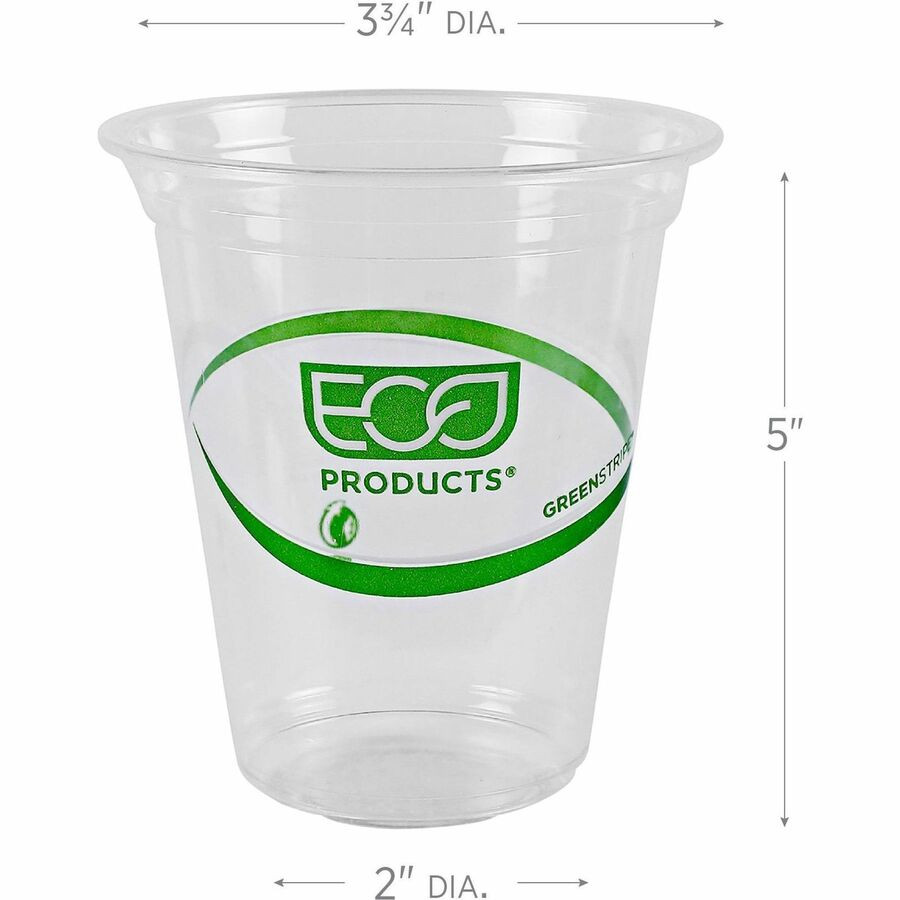 Eco-Products, Inc Eco-Products EPCC16GSA Eco-Products 16 oz GreenStripe Cold Cups
