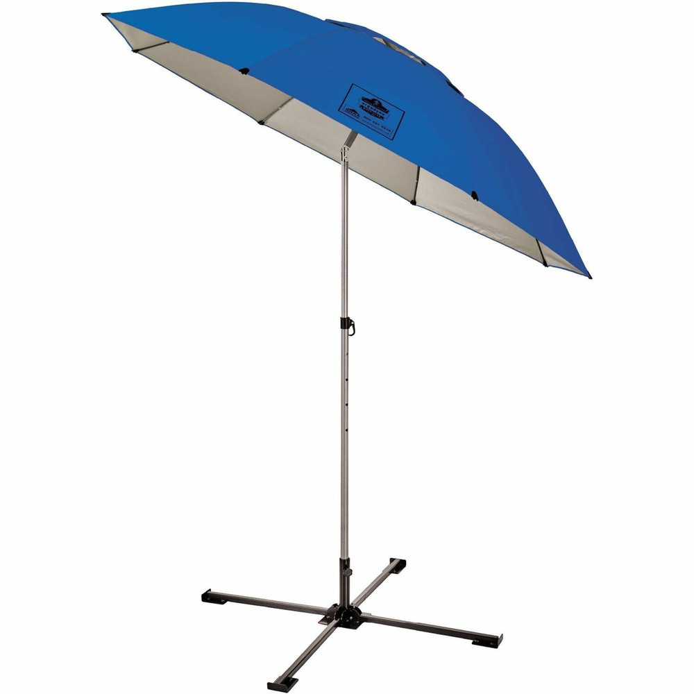 Tenacious Holdings, Inc Ergodyne 12966 Ergodyne SHAX 6199 Lightweight Work Umbrella and Stand Kit