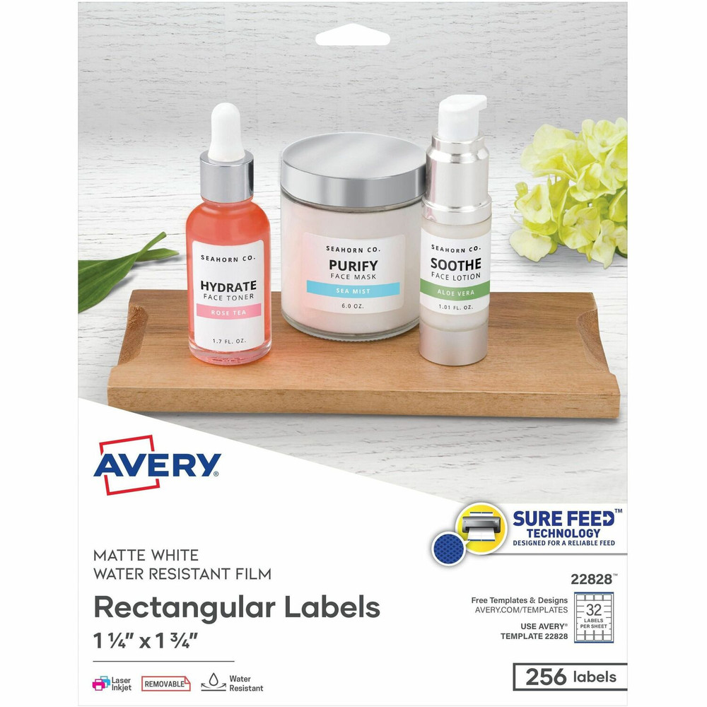 Avery Avery&reg; 22828 Avery&reg; Removable Durable Rectangle Labels