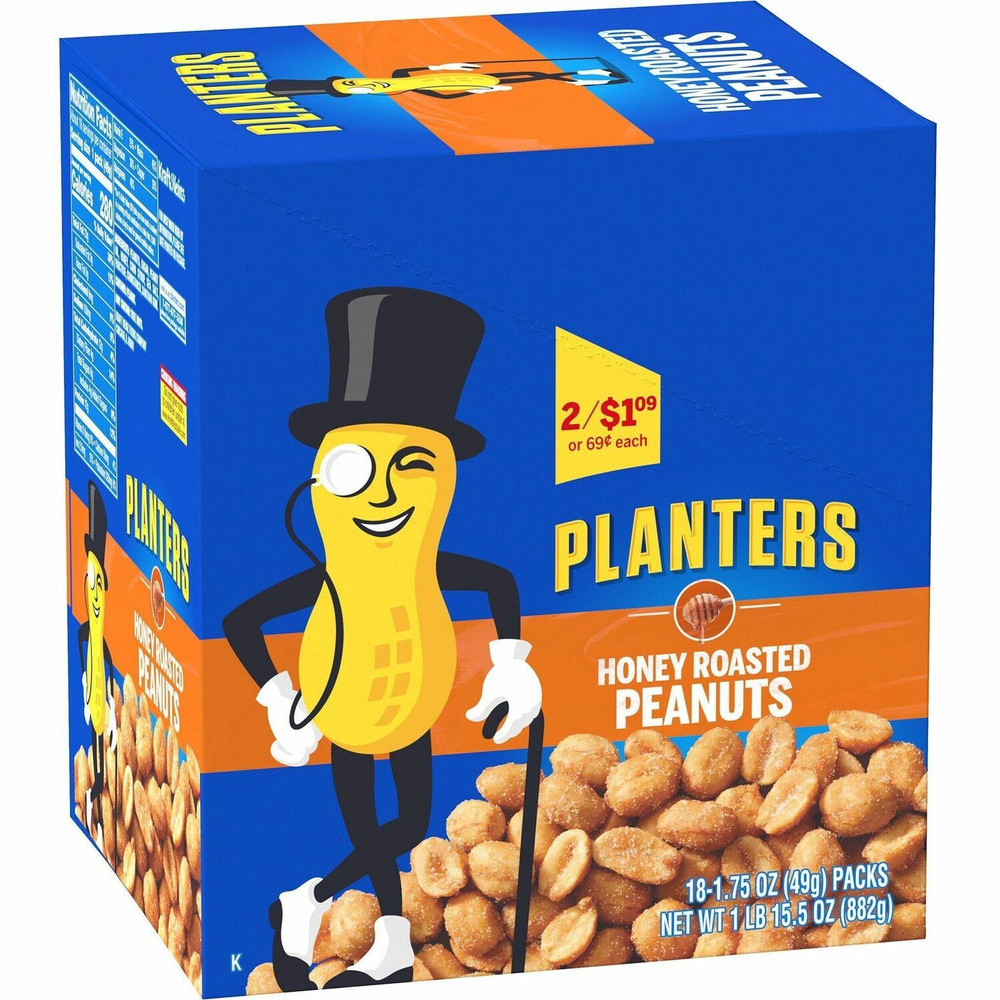 Green Rabbit 20900625 Green Rabbit Planters Roasted Peanuts Snack Packs