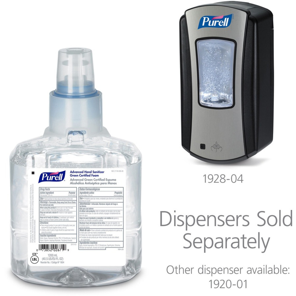 Gojo Industries, Inc PURELL&reg; 190402CT PURELL&reg; Hand Sanitizer Foam Refill