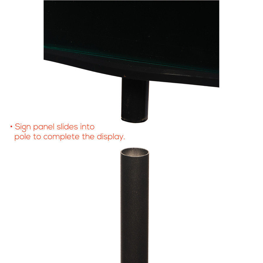 Deflecto, LLC Deflecto 692056 Deflecto Double-Sided Magnetic Sign Display