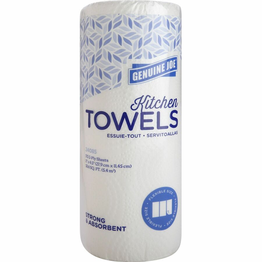 Genuine Joe 24085 Genuine Joe Kitchen Roll Flexible Size Towels
