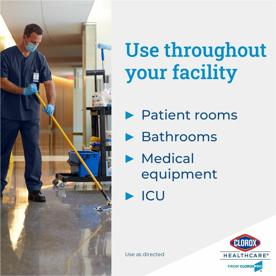 The Clorox Company Clorox Healthcare 32122CT Clorox Healthcare Spore10 Defense Cleaner Disinfectant Refill