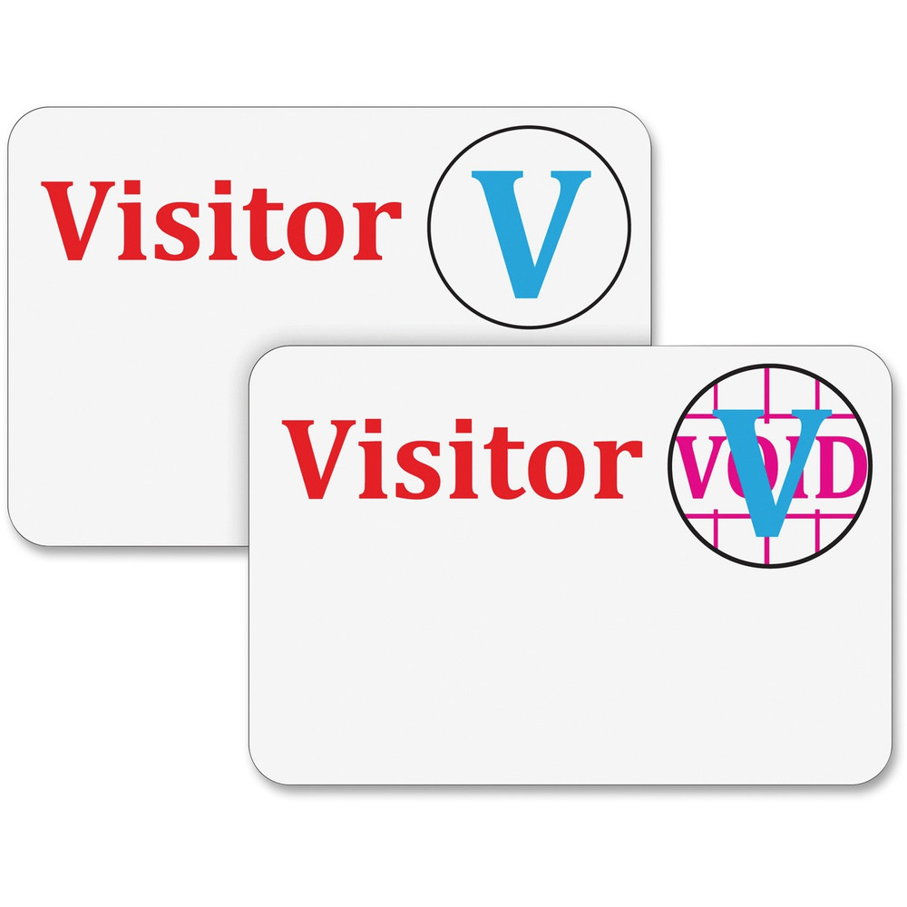 C-Line Products, Inc C-Line 97004 C-Line Time's Up! Self-Expiring Visitor Badges