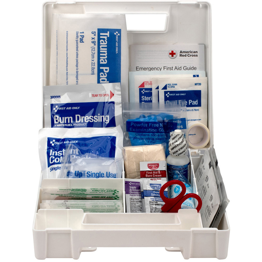 First Aid Only, Inc First Aid Only 90588 First Aid Only 25-Person Bulk Plastic First Aid Kit - ANSI Compliant