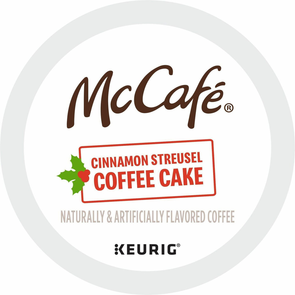 Keurig Dr Pepper Inc. McCafe 9190 McCafe K-Cup Cinnamon Streusel Cake Coffee