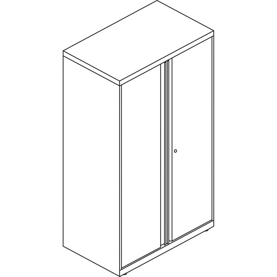 The HON Company HON HONSC185230LGLO HON Flagship HFMSC185230RWB Storage Cabinet