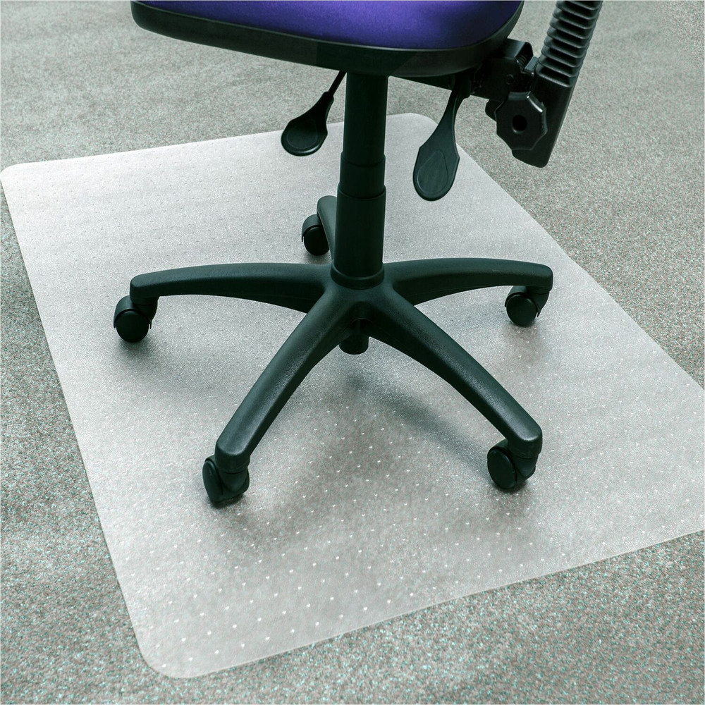 Floortex NCCMFLAG0006 Advantagemat&reg; Plus APET Rectangular for Low/Standard Pile Carpets - 46" x 60"