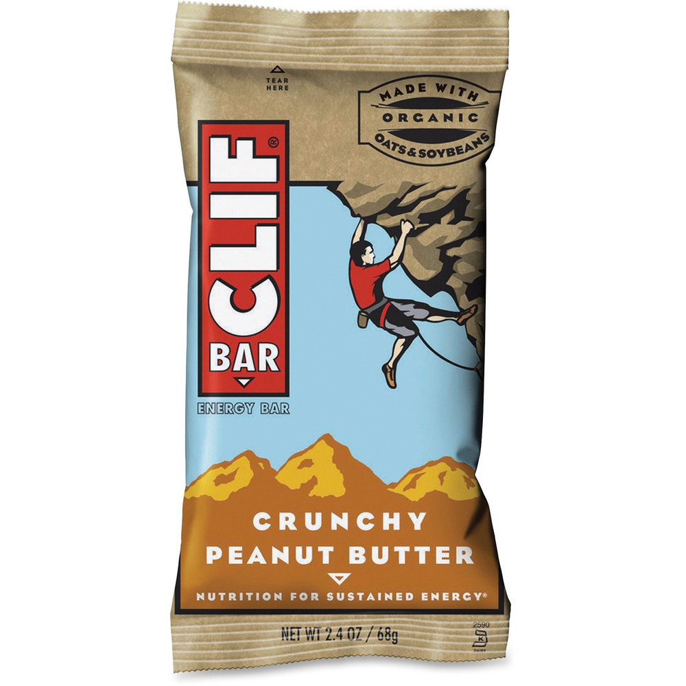 Clif Bar & Company Clif Bar 50120 Clif Bar Crunchy Peanut Butter Energy Bar