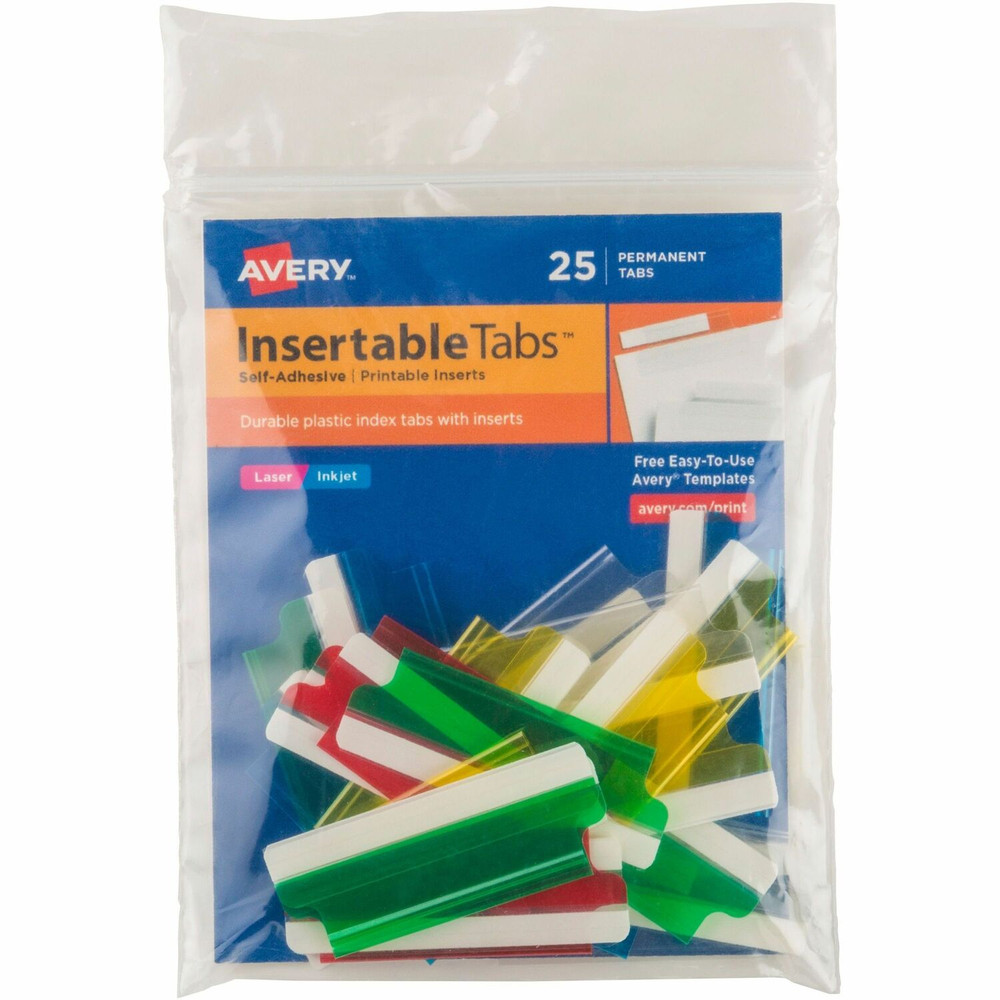 Avery Avery&reg; S200 Avery&reg; Index Tabs with Printable Inserts