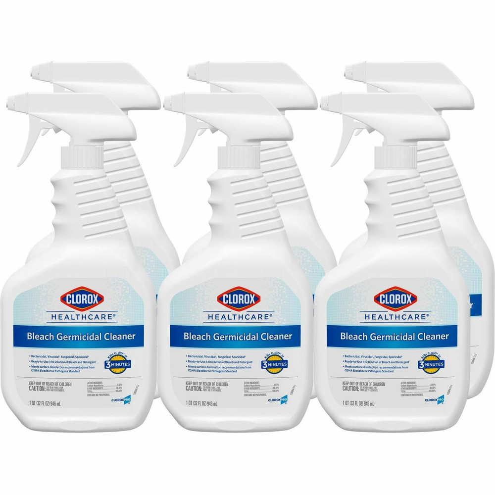The Clorox Company Clorox 68970BD Clorox Healthcare Bleach Germicidal Cleaner