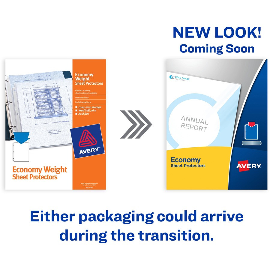 Avery Avery&reg; PV119ED-30 Avery&reg; Economy-Weight Sheet Protectors