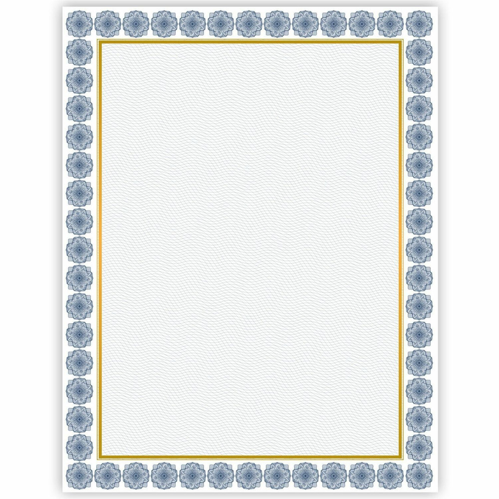 Geographics, LLC Geographics 48673 Geographics Award Certificates Burgundy Gold Foil