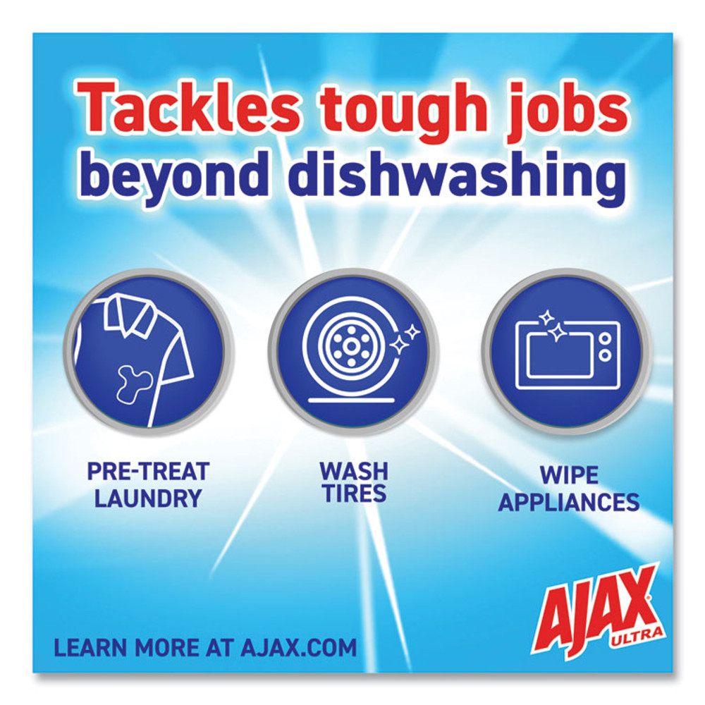COLGATE PALMOLIVE, IPD. Ajax® 149874 Dish Detergent, Orange Scent, 90 oz Bottle, 4/Carton