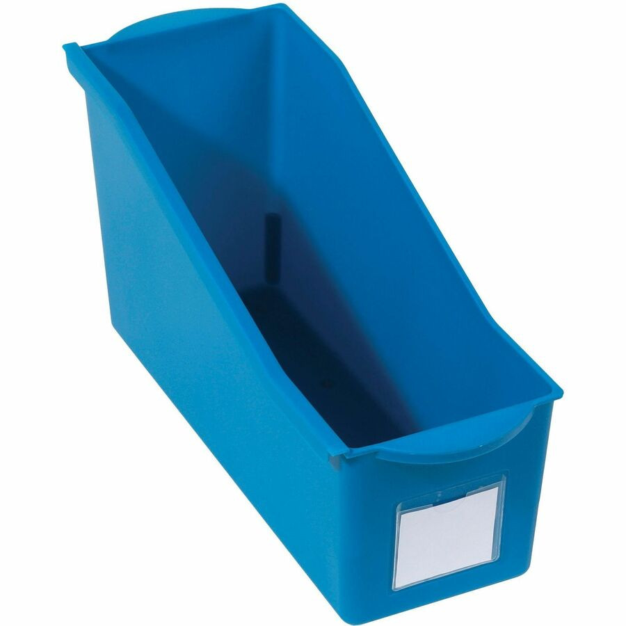 Deflecto, LLC Deflecto 39508BLU Deflecto Antimicrobial Kids Book Bin