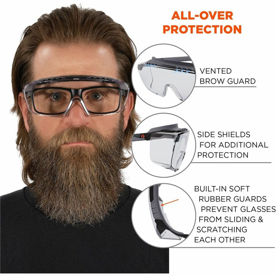 Tenacious Holdings, Inc Ergodyne 55101 Ergodyne Skullerz OSMIN Safety Glasses